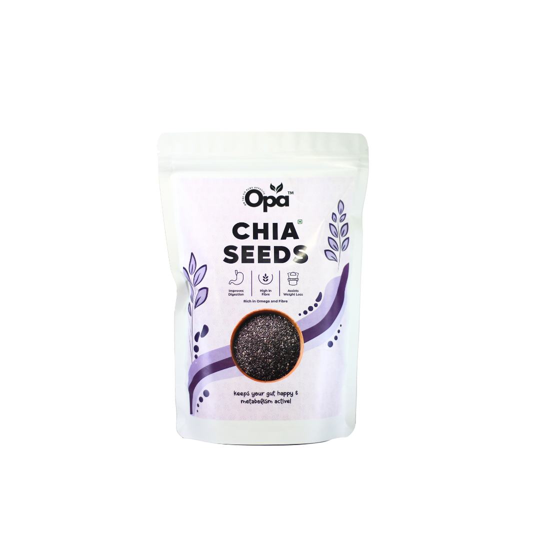 OPA Healthy Raw Seeds Combo Pack (200g*4) - Seeds for Eating Combo | Chia Seeds, Sunflower Seeds, Pumpkin Seeds & Flax Seeds