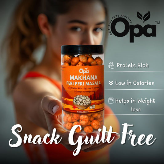 Makhana Peri Peri, Pudina, Cream and Onion | Pack of 3 | 225G