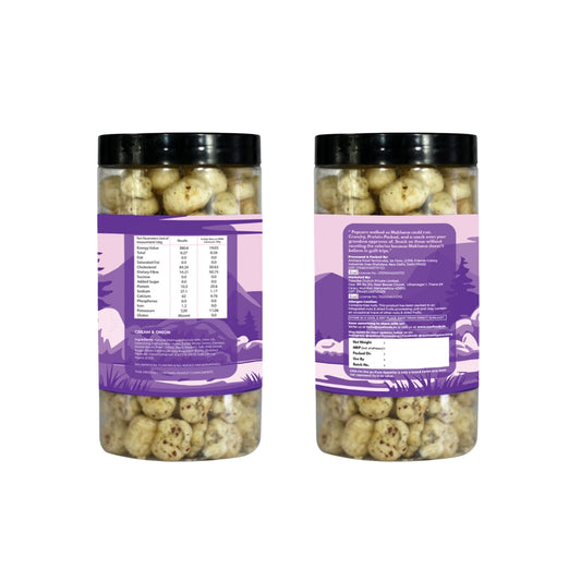 Makhana Cream and Onion