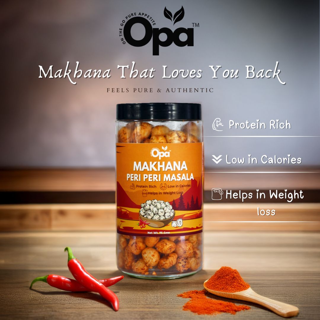 Makhana Peri Peri and Pudina | Pack of 2 | 150G
