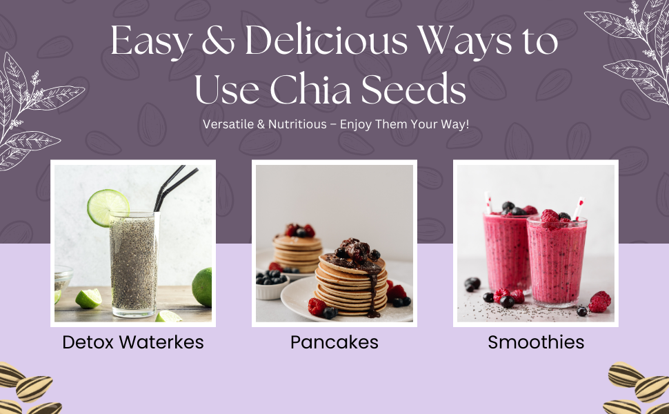 OPA Chia Seeds, Flax Seeds Combo 800g (400g * 2) - Raw Seeds for Eating |Rich in Calcium, Protein & Fibre