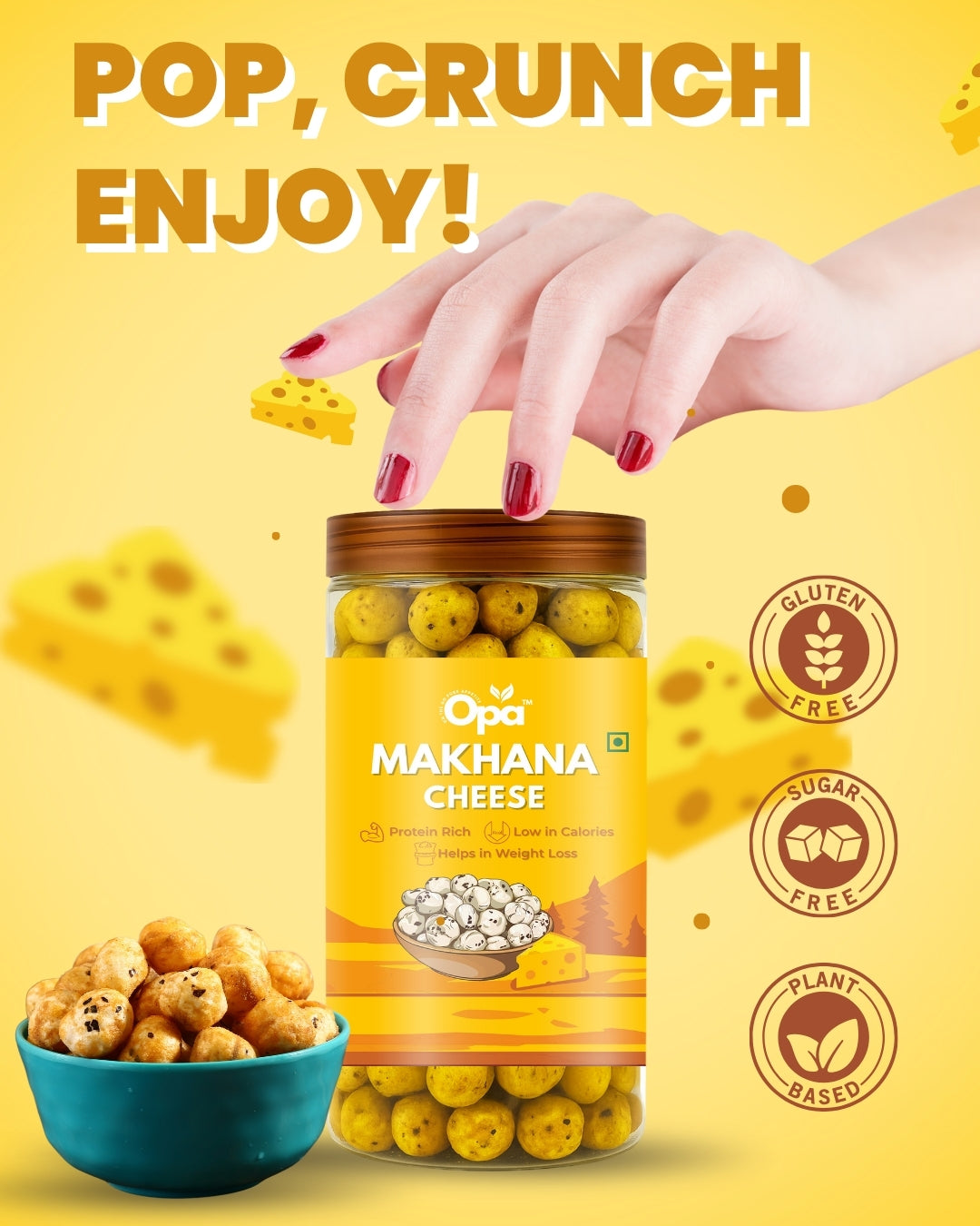 Makhana Cheese