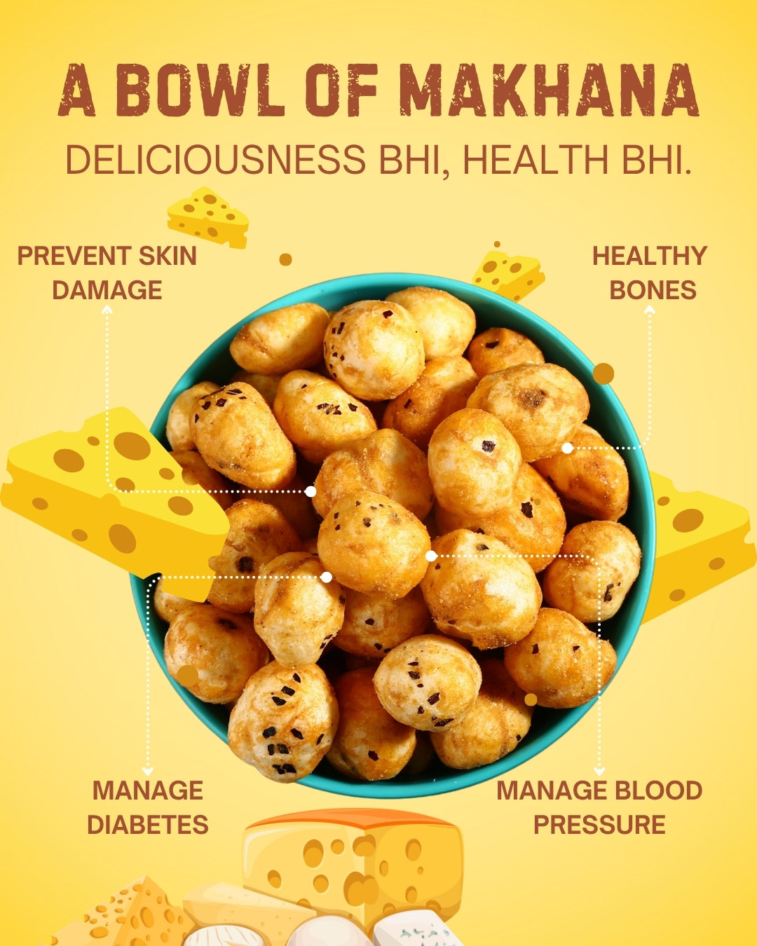 Makhana Cheese