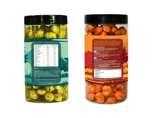 Makhana Peri Peri and Pudina | Pack of 2 | 150G