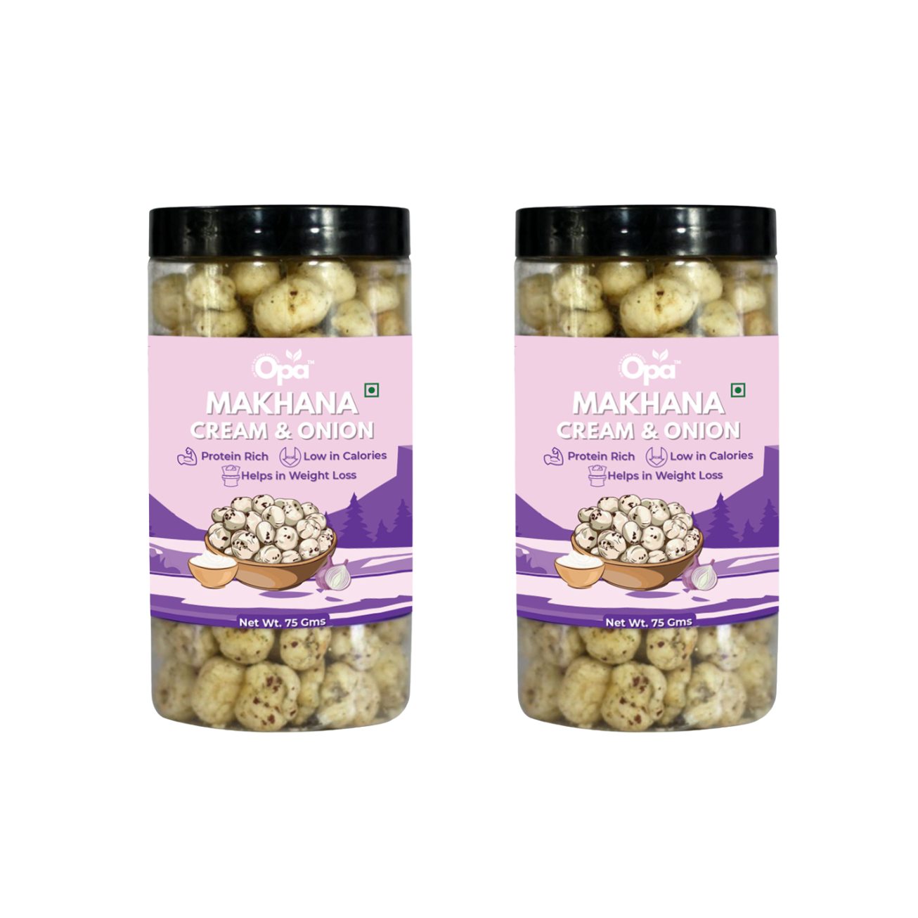 Makhana Cream and Onion