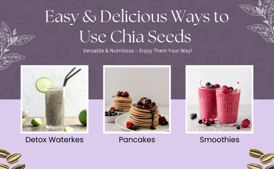 OPA Chia Seeds Mix Seeds Combo 400g (200g * 2) - Raw Seeds for Eating |Rich in Calcium, Protein & Fibre