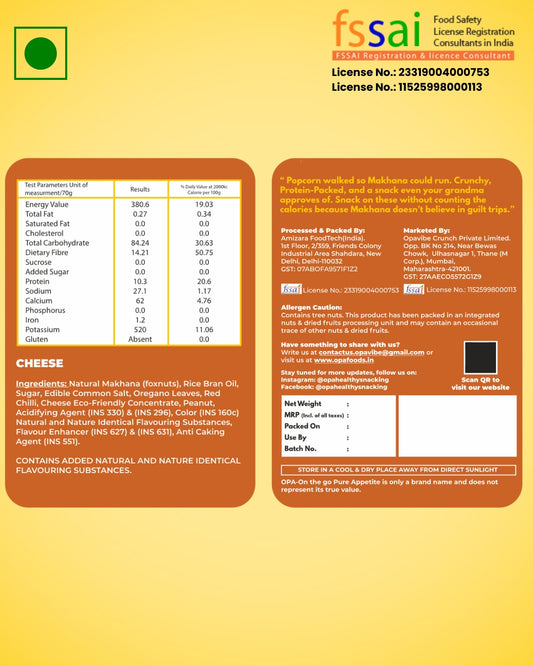 Makhana Cheese