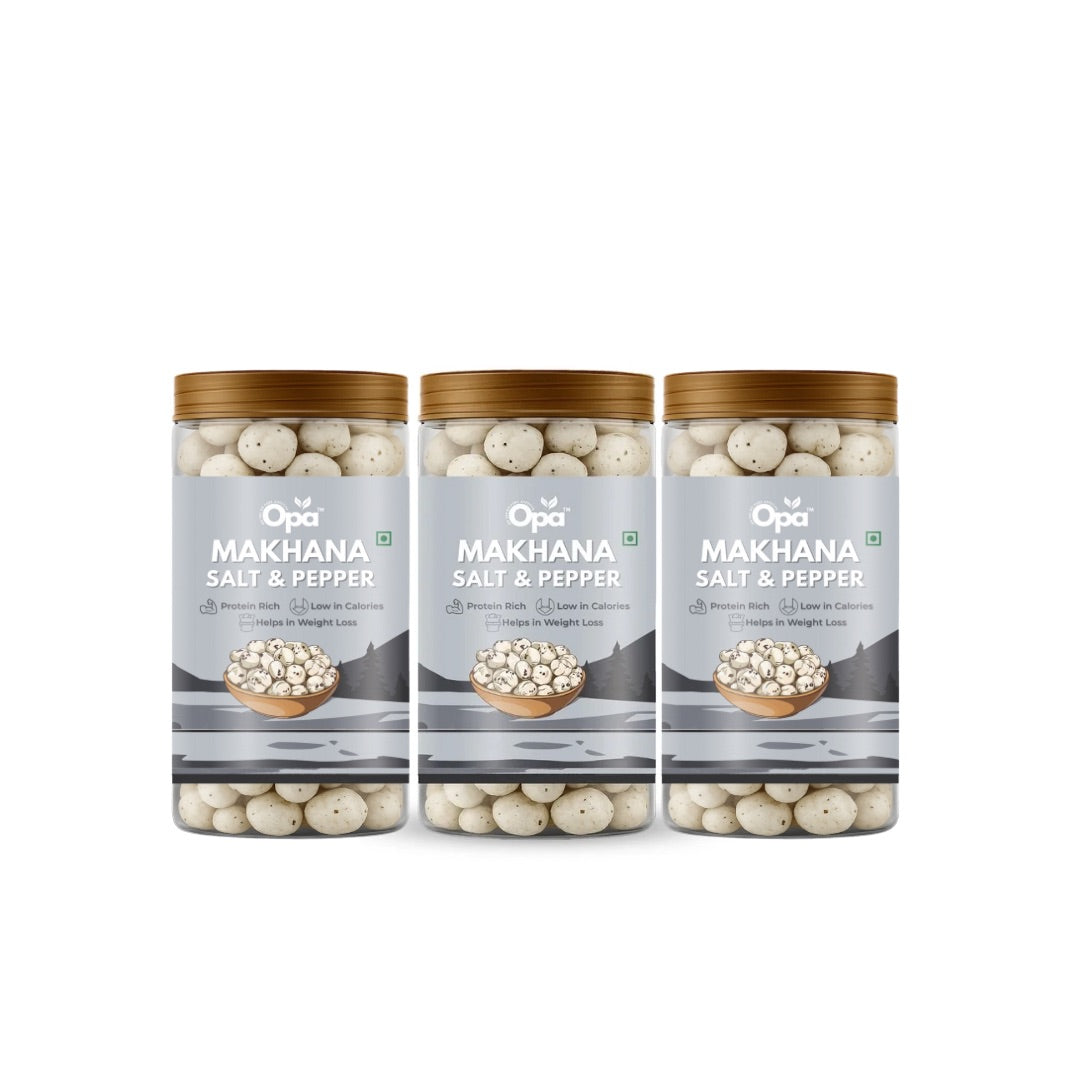 Makhana Salt and Pepper