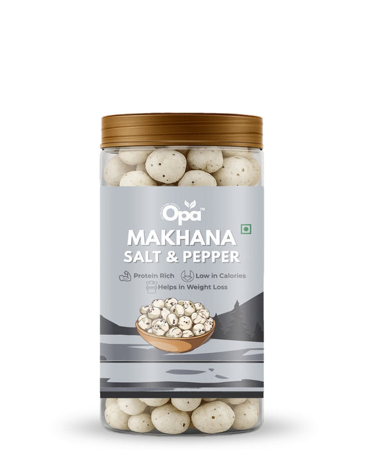Makhana Salt and Pepper