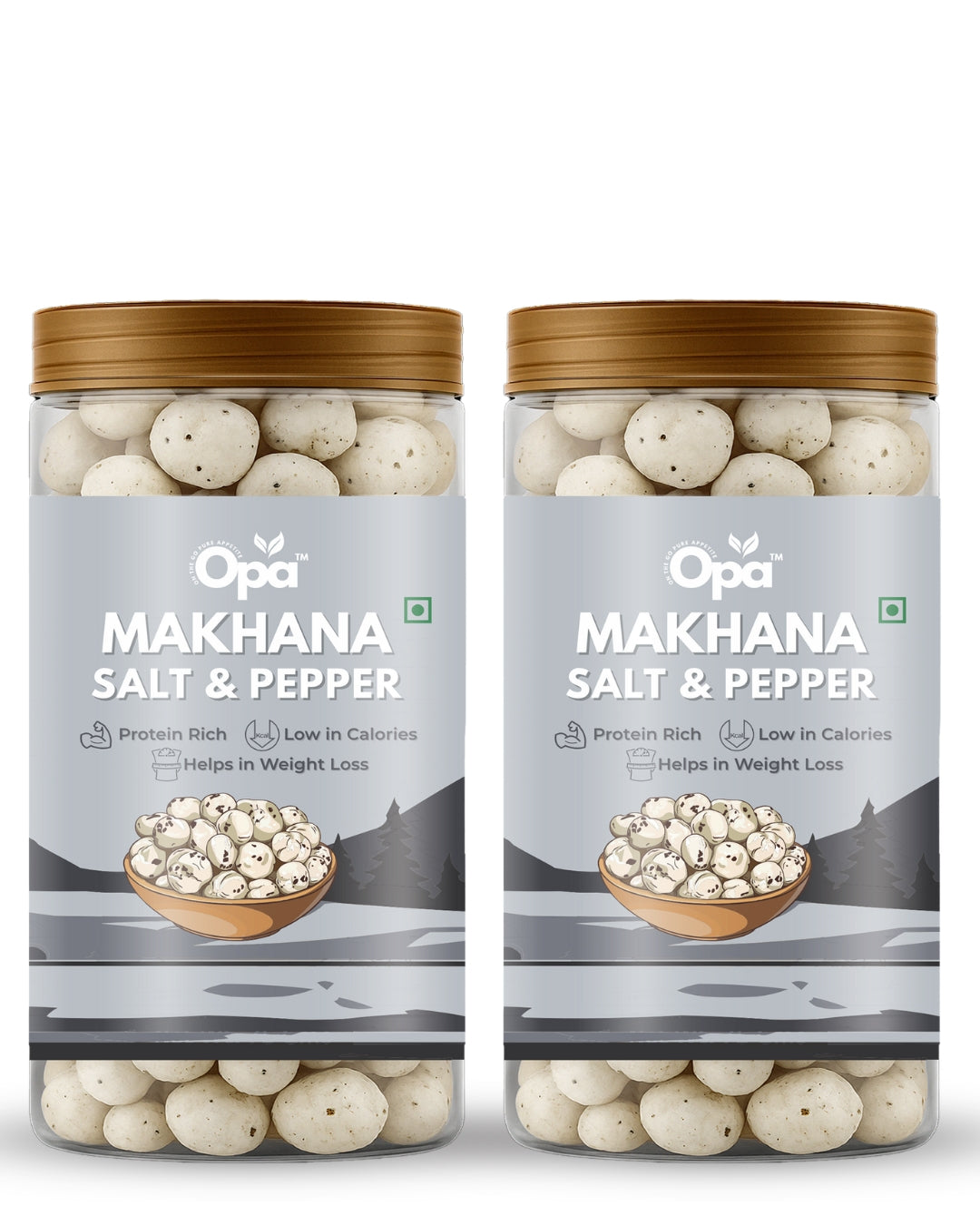 Makhana Salt and Pepper