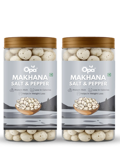 Makhana Salt and Pepper