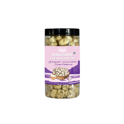 Makhana Cream and Onion