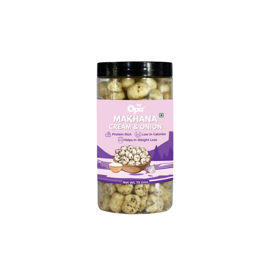 Makhana Cream and Onion
